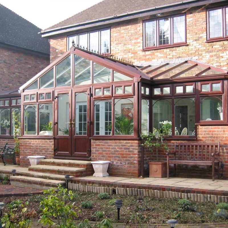 t shaped conservatory designs